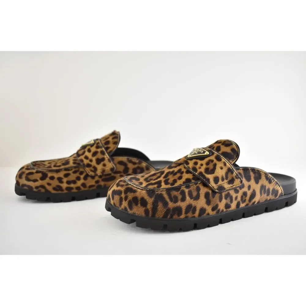 Prada leopard pony